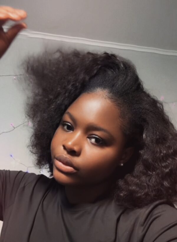 juicy water wave half wig